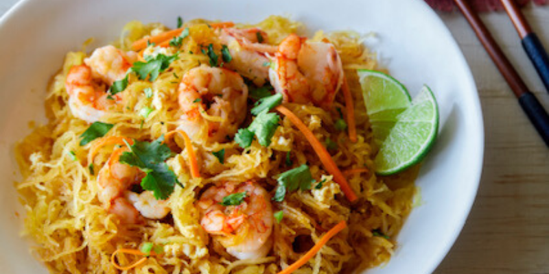 Shrimp and Noodle Dish
