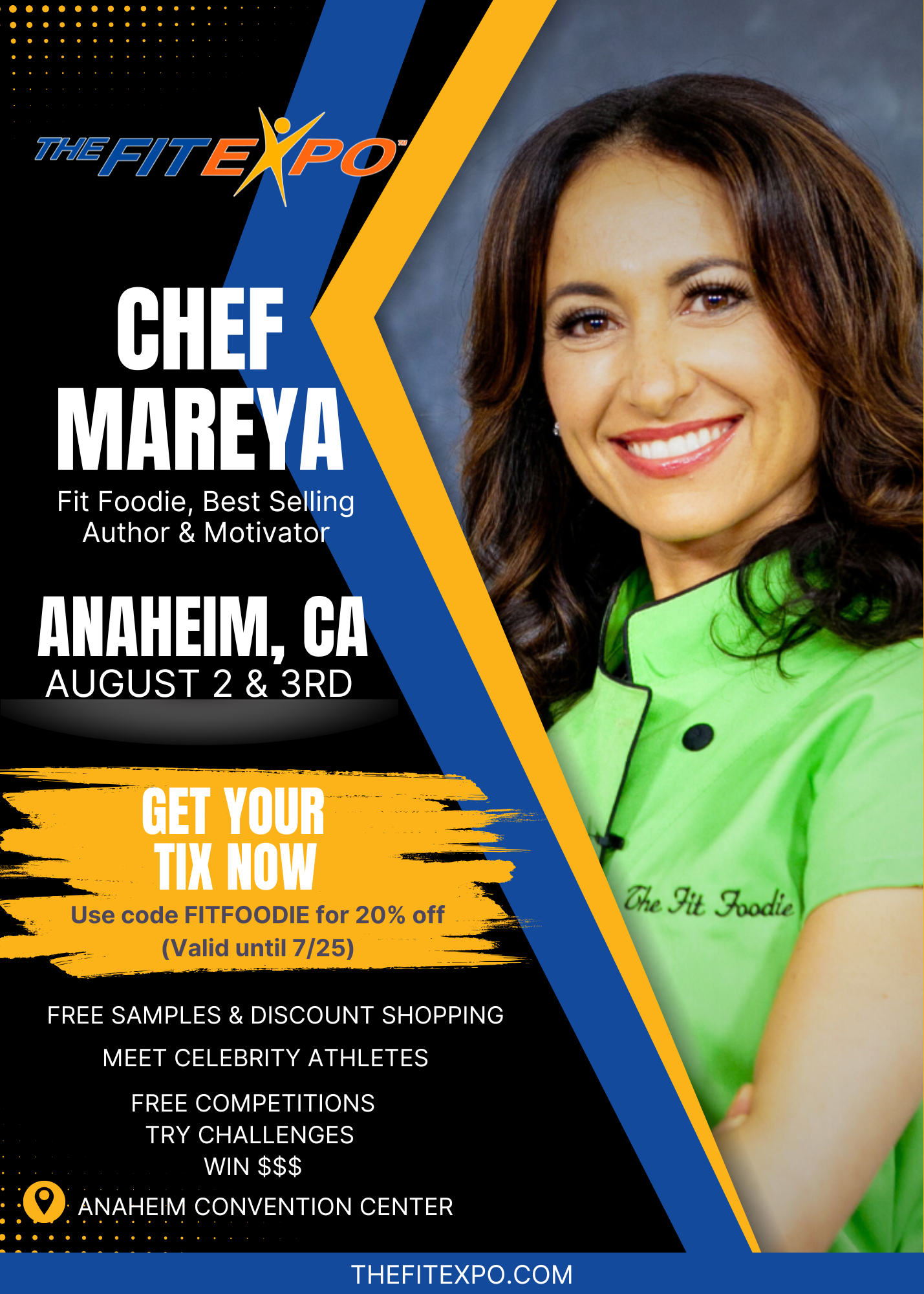 Anaheim, Are You Ready to Sizzle? Join Me at TheFitExpo!