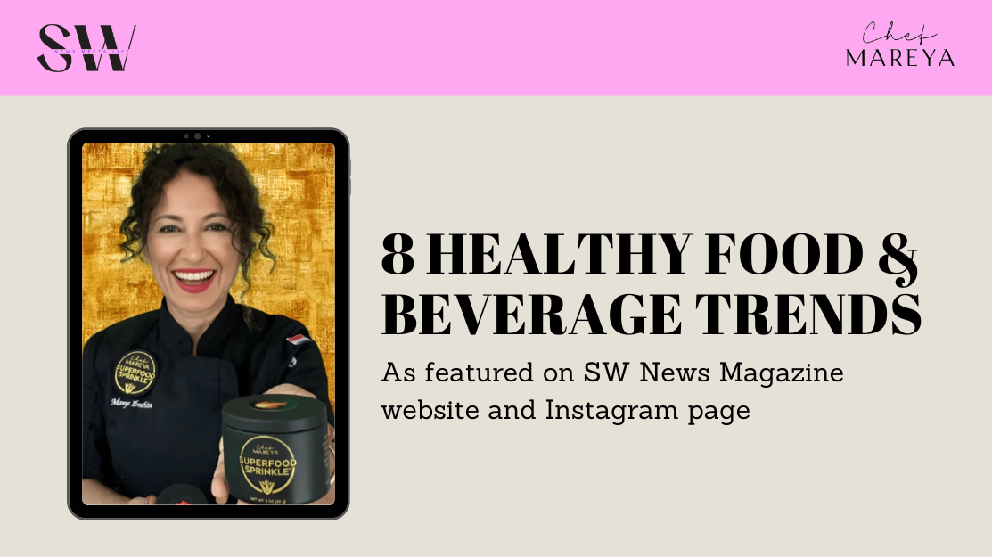 Chef Mareya in SW News Magazine: Unveiling Tasty Trends for 2025!