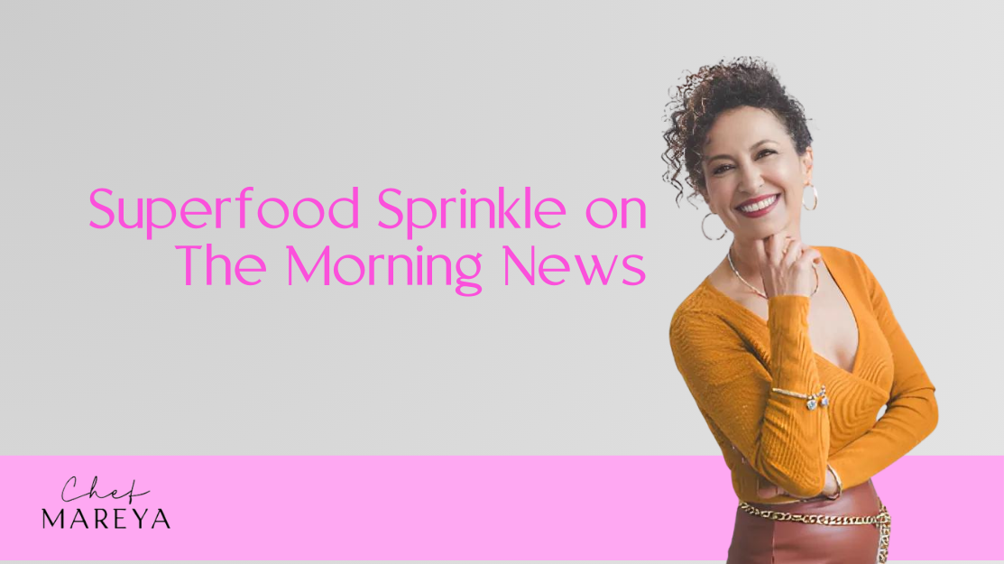 Superfood Sprinkle Steals the Spotlight on The Morning News