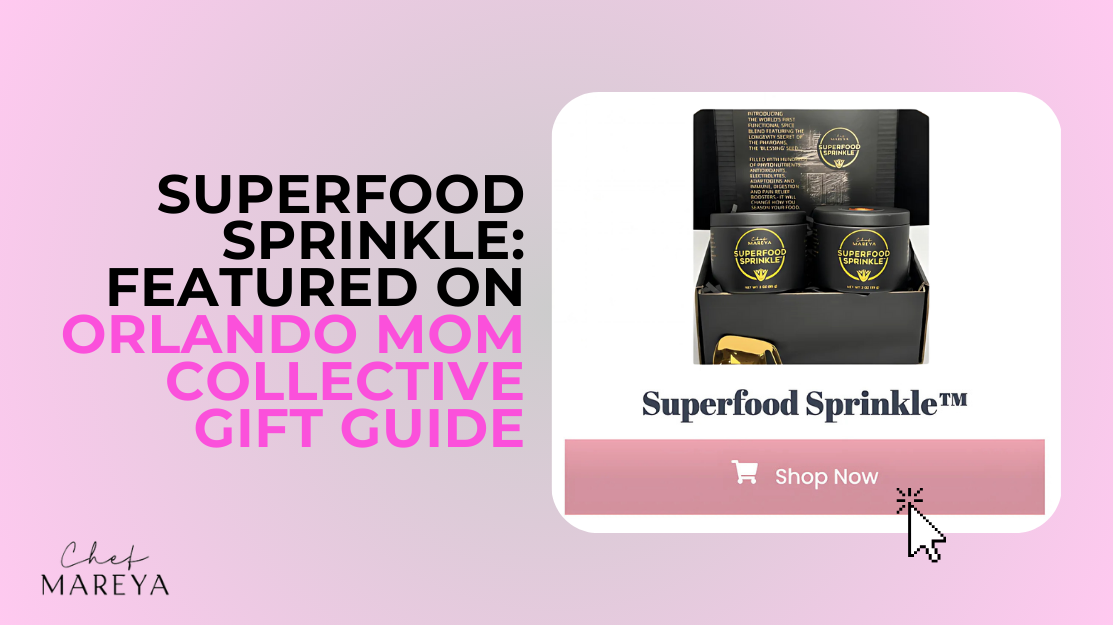 The Superfood Sprinkle: A Must-Have Gift Featured in Orlando Mom Collective’s Gift Guide!