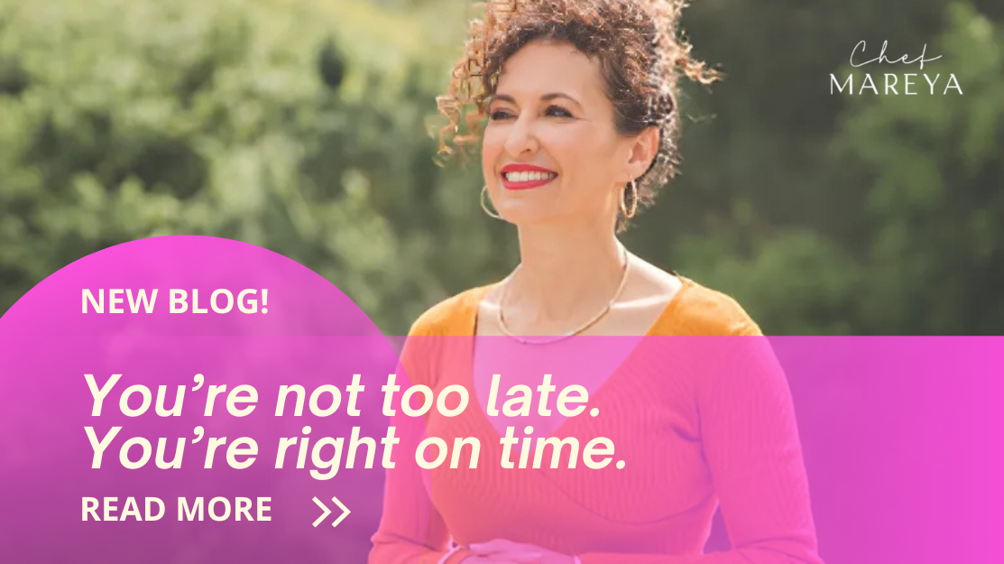 You’re Not Too Late — You’re Right on Time