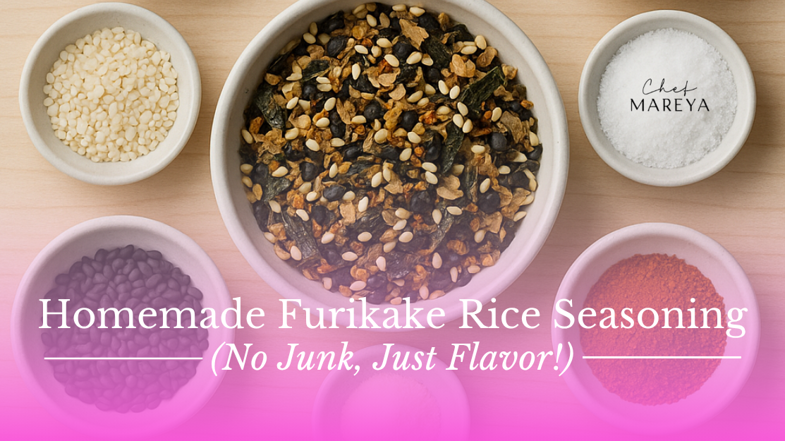 Homemade Furikake Rice Seasoning (No Junk, Just Flavor!)