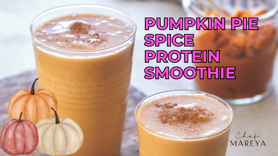 Pumpkin Pie Spice Protein Smoothie: A Fall-Inspired Powerhouse