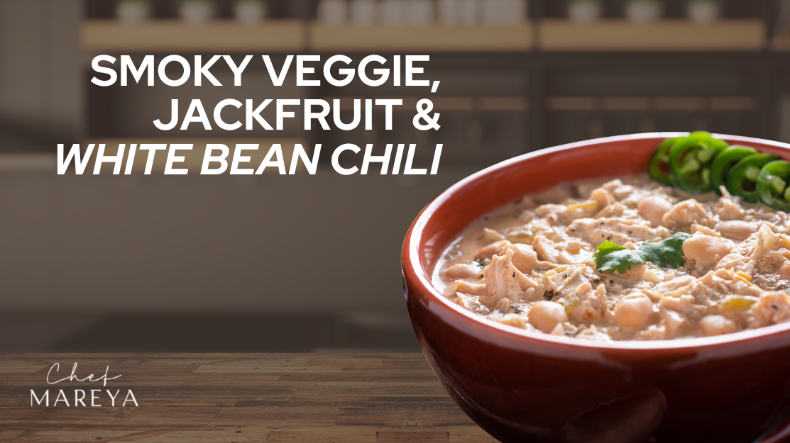 Smoky Veggie, Jackfruit &amp; White Bean Chili