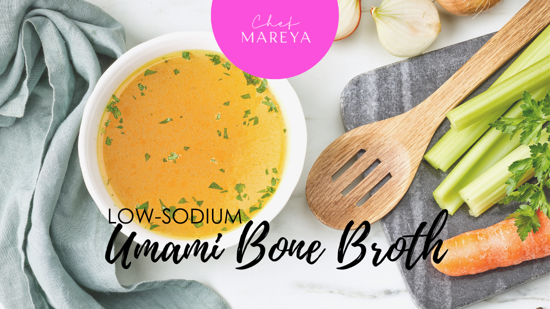 Soup-ercharged: Your New Favorite Low-Sodium Umami Bone Broth