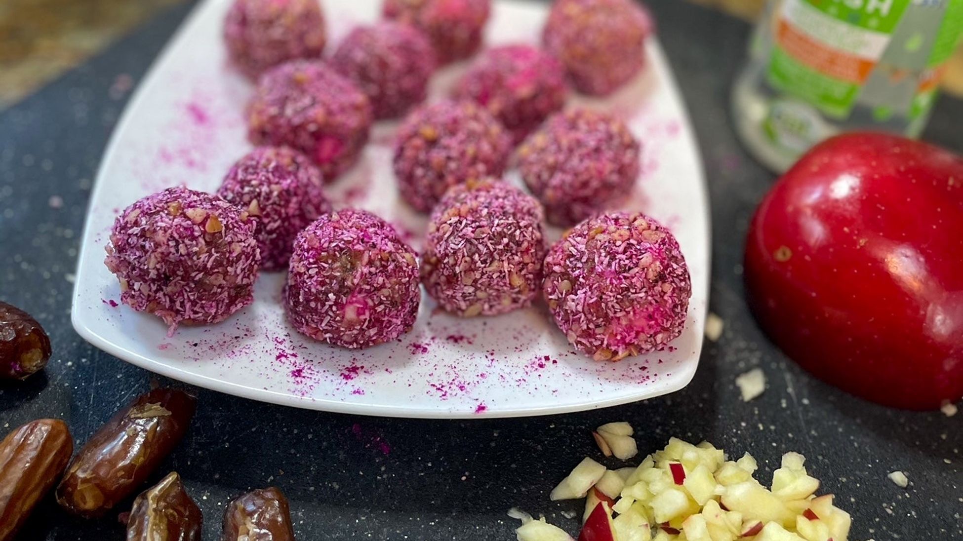 The Best Kinda Protein Date Balls