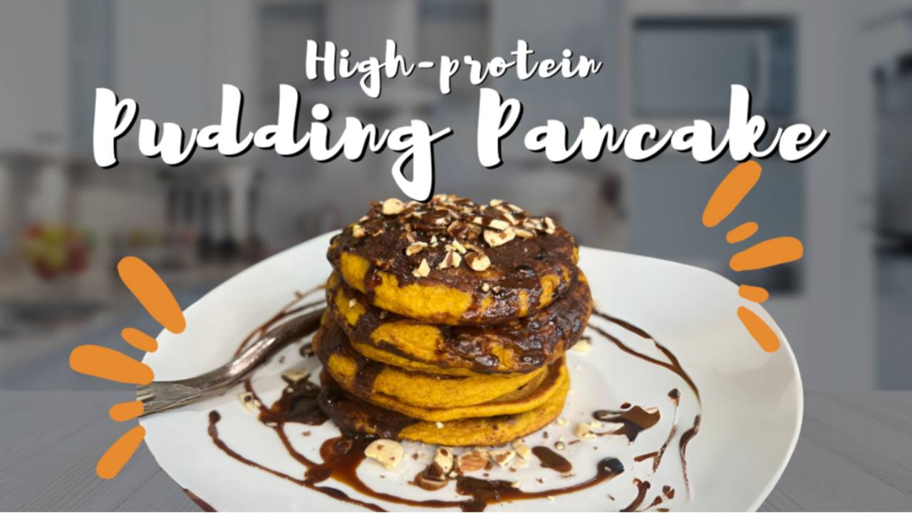 The Only Pancake Recipe You'll Need: High-Protein Pudding Pancakes Recipe